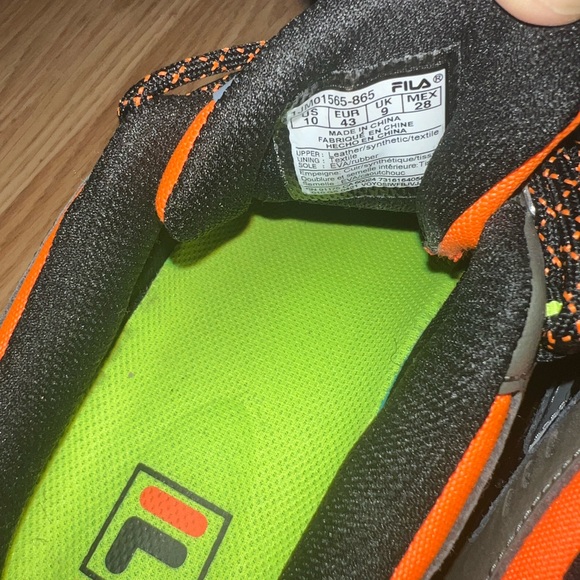 Fila Men's Oakmont Tr Running Shoes Size 10 | condition 9/10 - Picture 4 of 5